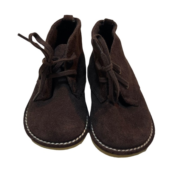 Janie and Jack An Outdoorsy Fall Suede Boots 6 - Picture 1 of 4